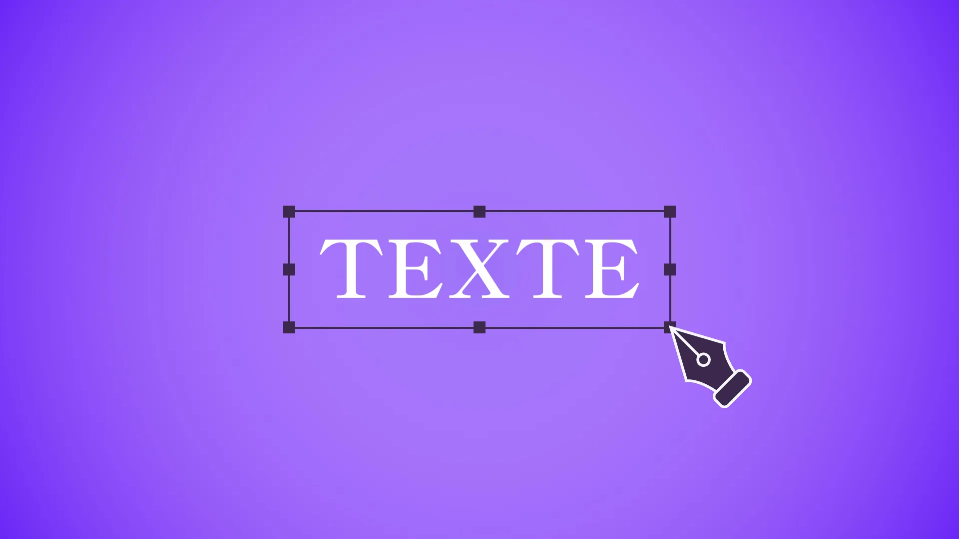 Illustration module sur l'animation de texte